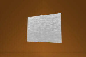 Panel 40x30 cm szczotkowane aluminium