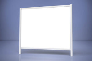 Tablica wolnostojąca z planszą TW201512
