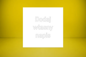 Tabliczka 15 x 15 cm z laminatu grawerskiego białego gładkiego