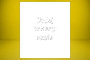 Tabliczka 20 x 30 cm z laminatu grawerskiego białego gładkiego