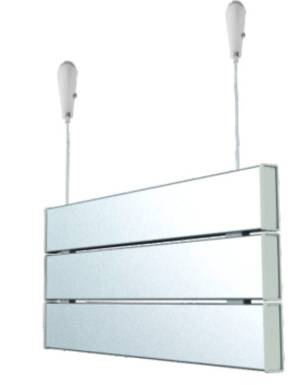 Tabliczka wisząca trzypanelowa Universal WU3-187-1000